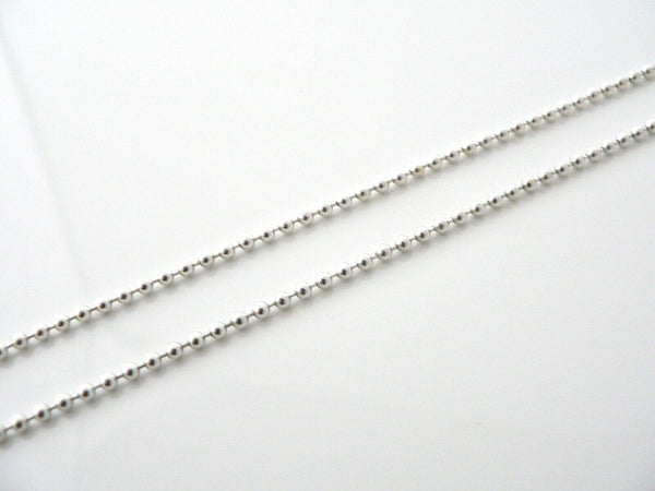 Tiffany & Co Silver Oval Link Necklace Chain 4 Pendant Charm Layering Gift Love
