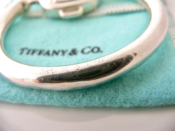 Tiffany & Co Silver Birth Date Baby Rattle Teether Rare Gift Pouch Love Heirloom