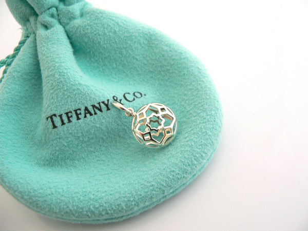 Tiffany & Co Zellige Circle Pendant Round Charm 4 Necklace Bracelet Love Gift