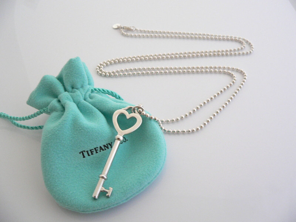 Tiffany key chain charm hotsell