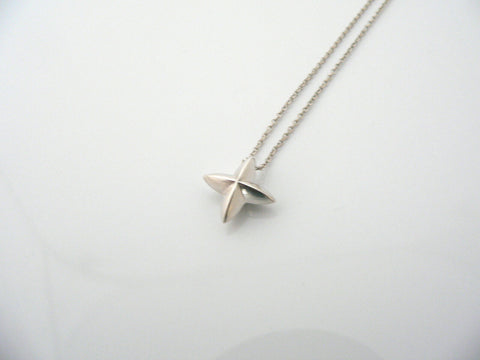 Tiffany & Co Silver Peretti Sirius Star Necklace Pendant Chain Charm Gift Love