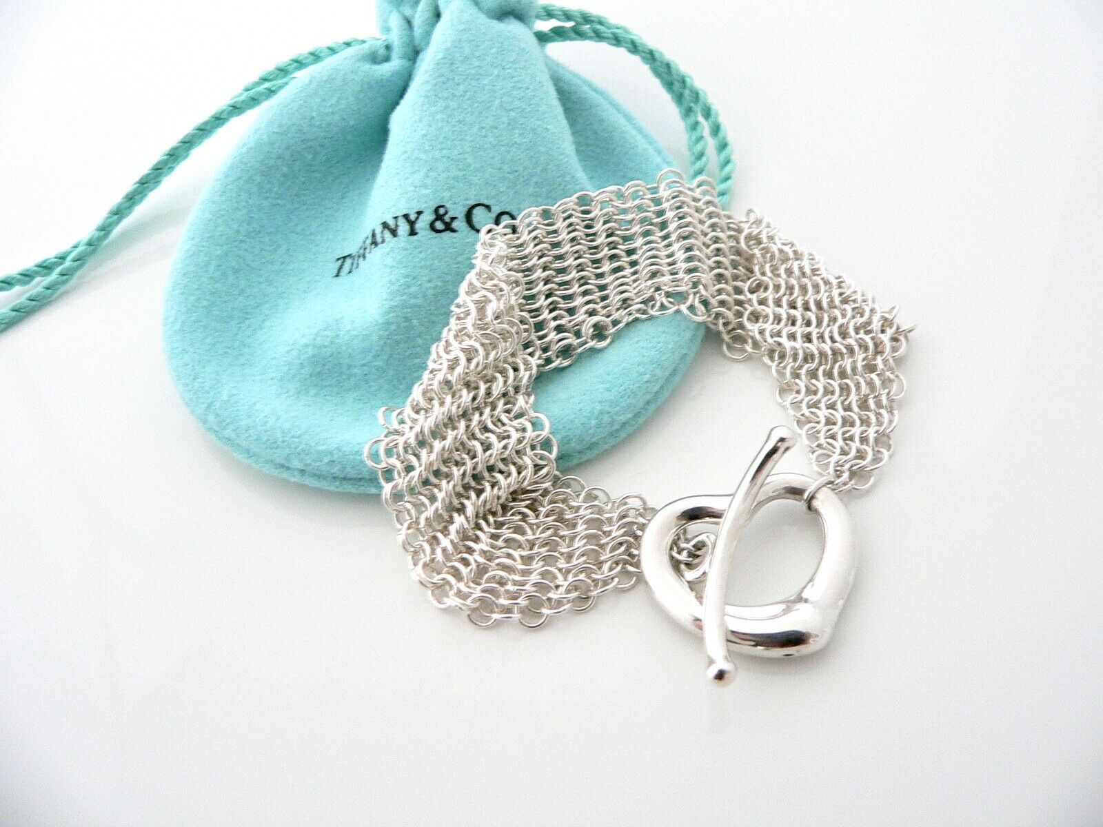 Elsa Peretti® Open Heart pendant in sterling silver on a 30