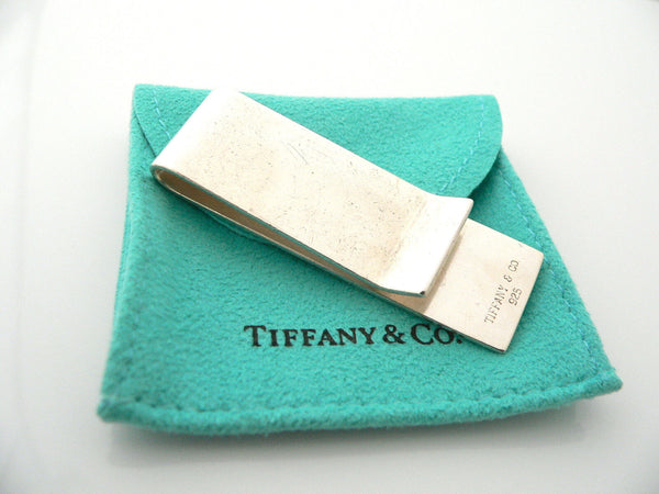 Tiffany & Co Poker Aces Cards Heart Lucky Money Clip Holder Man Cool Gift Pouch