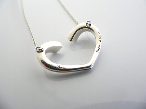 Tiffany & Co Tenderness Love Heart Necklace Pendant Charm Chain Picasso 19 Inch