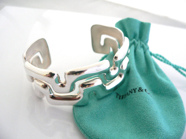 Tiffany & Co Bracelet Puzzle Cuff Bangle Pouch Picasso Gift Pouch Statement Love