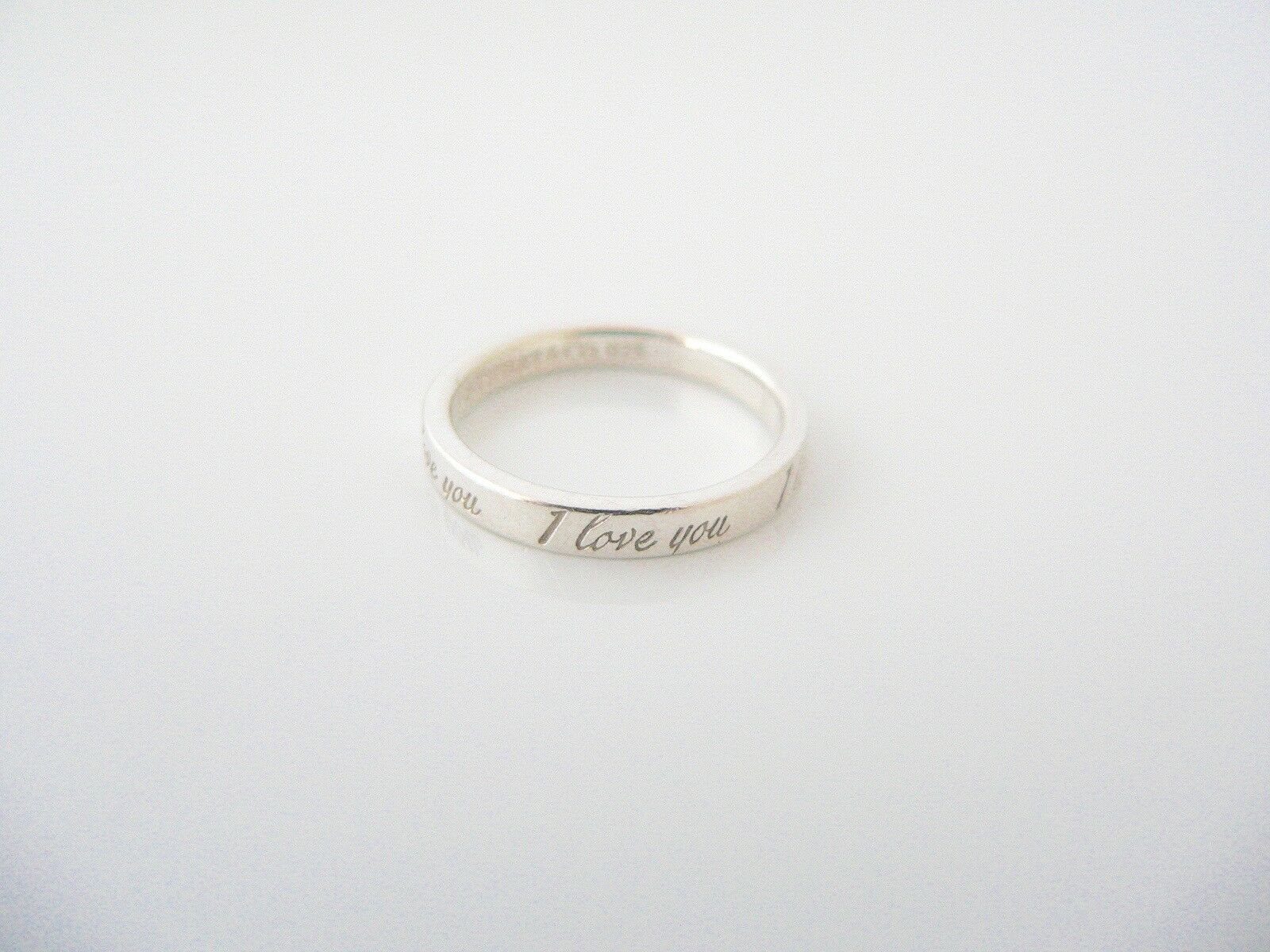 Tiffany i love you ring silver Clearance