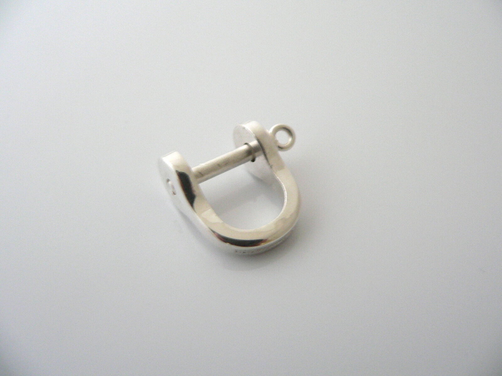 Tiffany & Co Silver Half Shackle Key Ring Keychain Rare Gift Cool Love