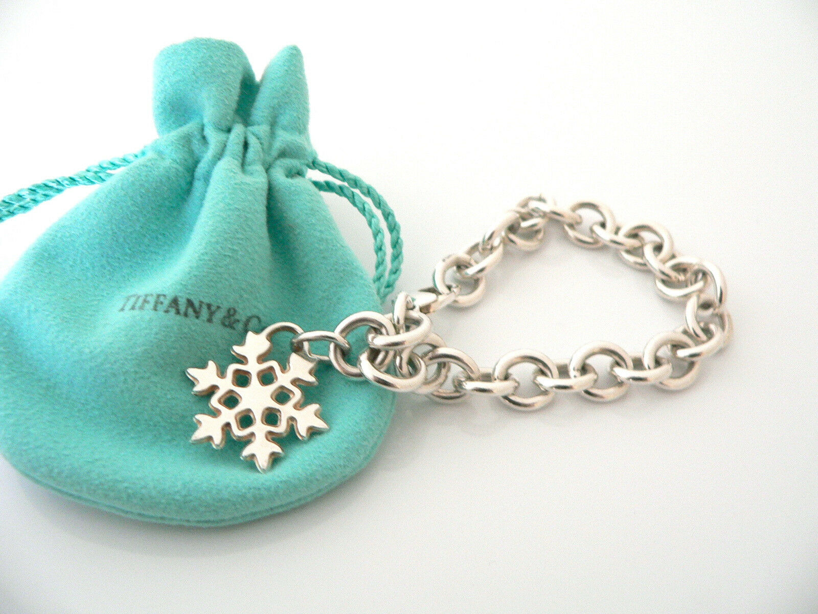 Tiffany & Co. クリスタル雪だるま Tiffany and Co. Sterling Snowflake Design Cocktail Set, NYC