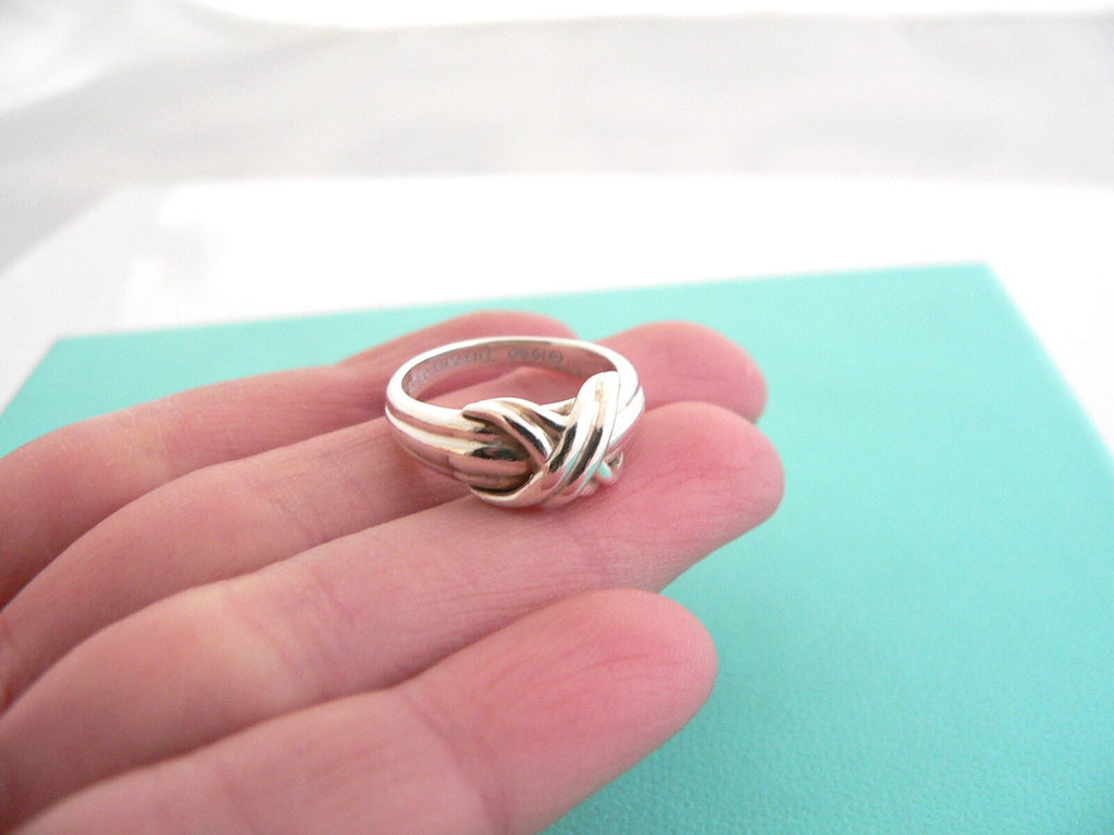 lanii Silver X-Ring Sterling Silver LSR0009