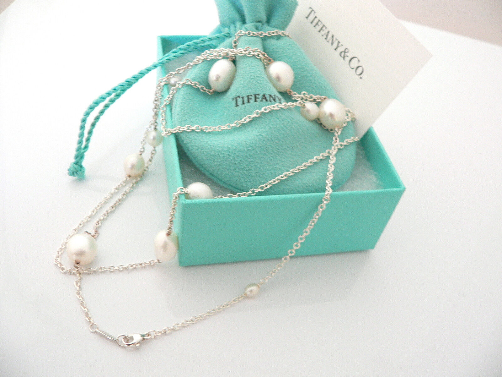 Double Strand 36 inch Pearl Necklace