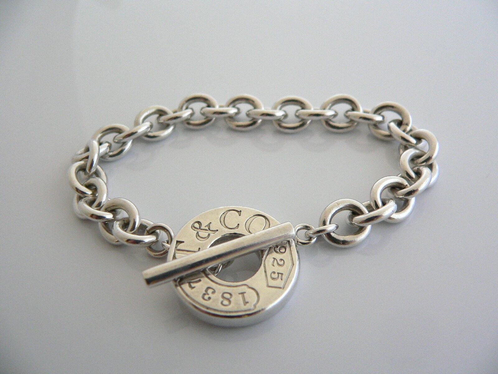 Vintage Authentic Tiffany Co. 1837 Sterling Silver 925 -   Tiffany  bracelet silver, Tiffany and co bracelet, Tiffany bangle