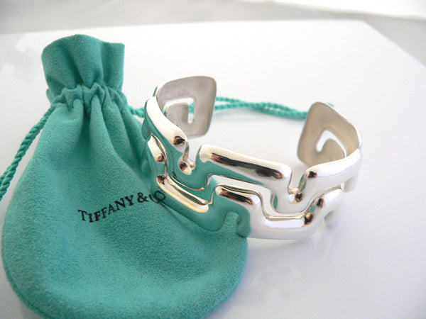 Tiffany & Co Bracelet Puzzle Cuff Bangle Pouch Picasso Gift Pouch Statement Love