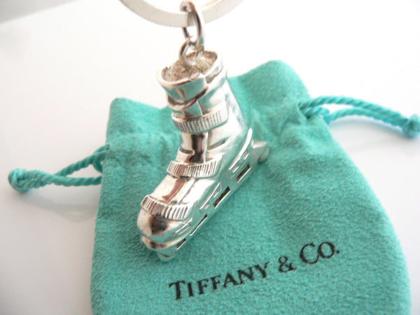 Tiffany & Co Rollerblade Key Ring  Sports Keyring Key Chain Gift Pouch Love Cool