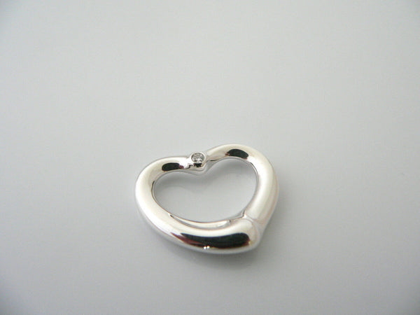 Tiffany & Co Peretti Diamond Open Heart Pendant 4 Necklace Bracelet Gift Love