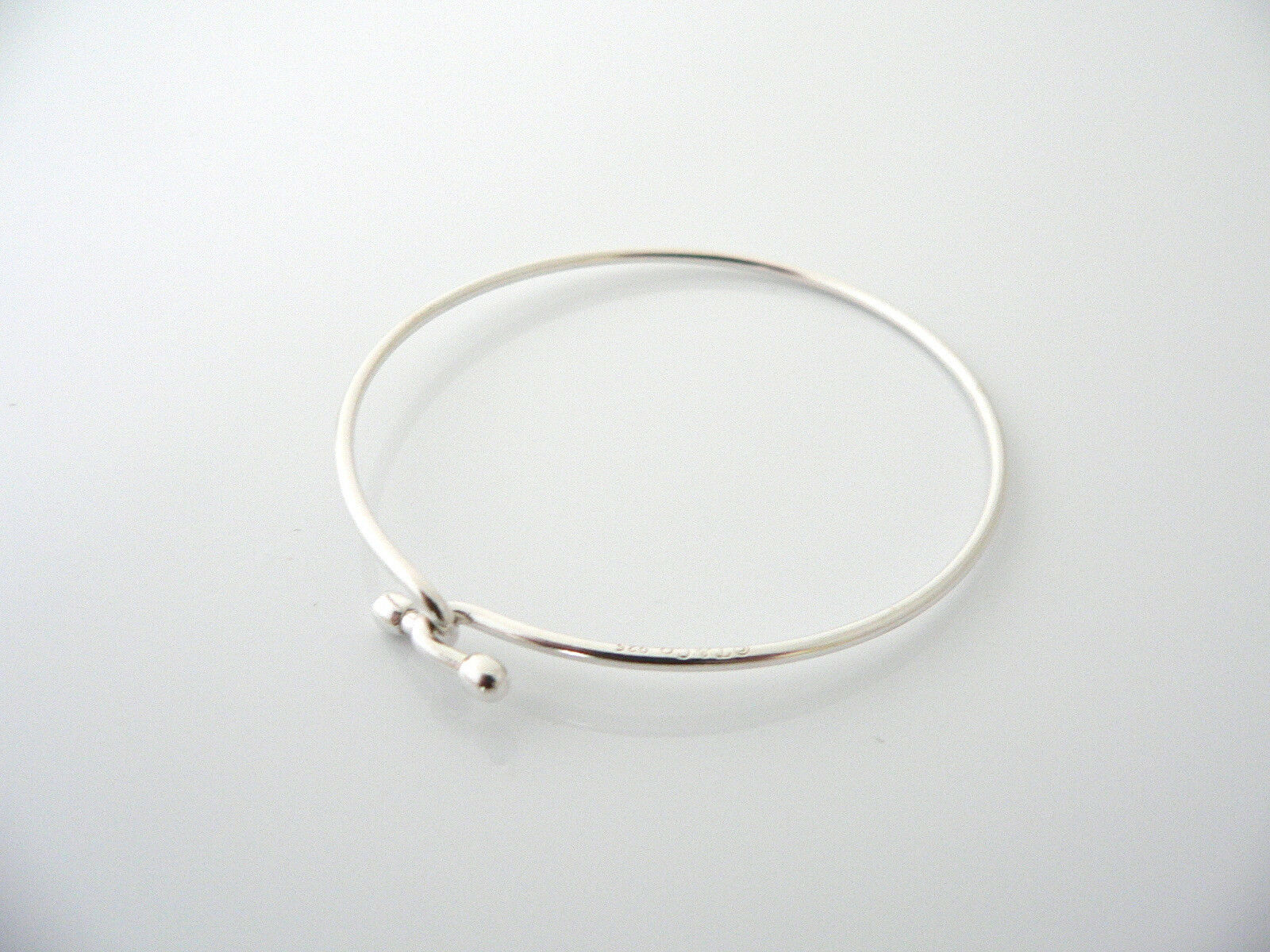 TIFFANY&Co. Knot Hook Bangle 925×14K コンビ