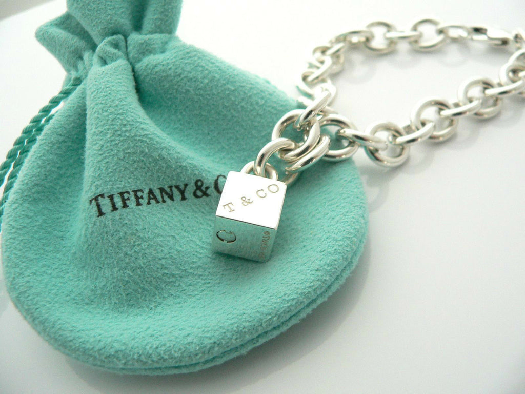 TIFFANY&Co 1837 pad lock Pendant Necklace Silver 925 GIFT