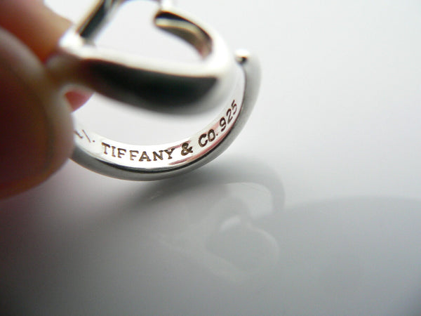 Tiffany & Co Heart Ring Peretti Silver Band Sz 5.5 Love Gift Anniversary Promise