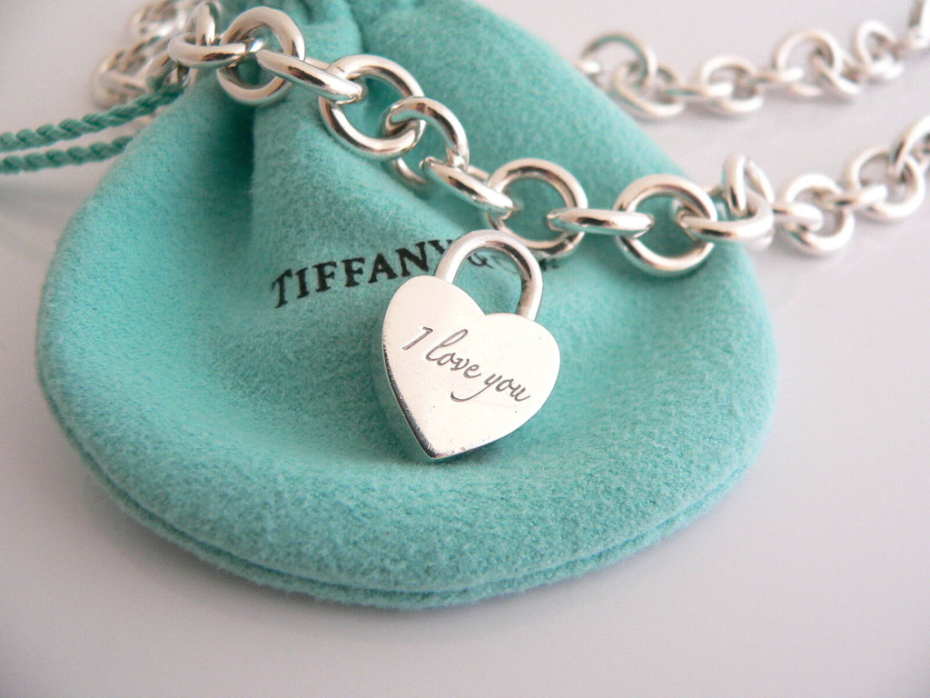 tiffany lock necklace