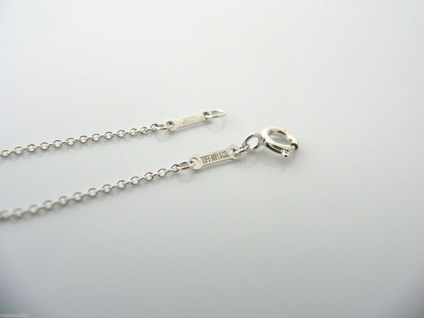 Tiffany & Co Silver Peretti Sirius Star Necklace Pendant Chain Charm Gift Love