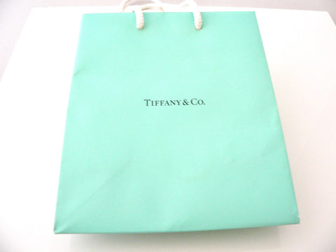 Tiffany & Co Shopping Bag Jewelry Presentation Gift Bag Blue Bag