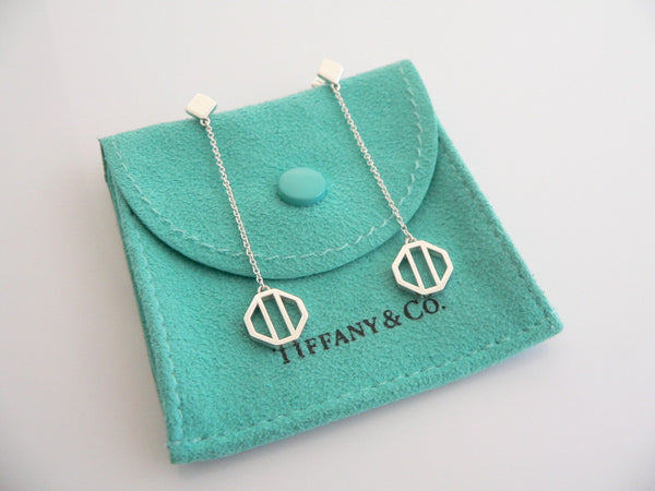 Tiffany & Co Zellige Earrings Dangling Dangle Silver Studs Picasso Gift Love Art