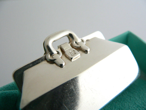 Tiffany & Co Doctor Medical Bag Pill Box Case Container Silver Love Gift Pouch