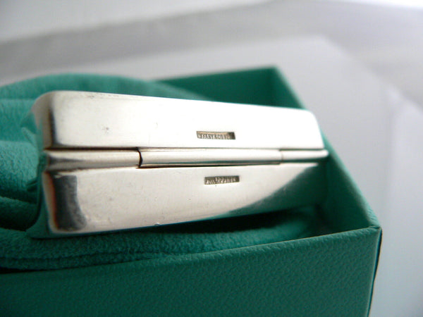 Tiffany & Co Doctor Medical Bag Pill Box Case Container Silver Love Gift Pouch