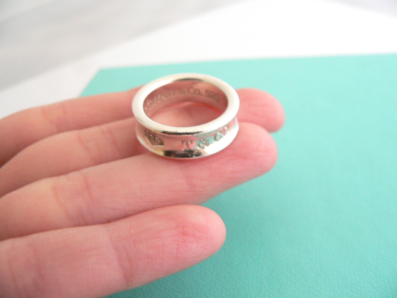 Tiffany silver outlet ring 1837