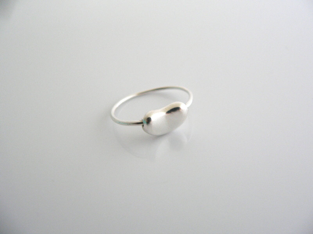 Tiffany Co Bean Ring Band Elsa Peretti Love Ring Sz 6.5 Gift Rare Classic Art