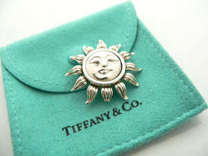 Tiffany & Co Sun Pin Nature Brooch Love Gift Pouch You are my Sunshine Statement