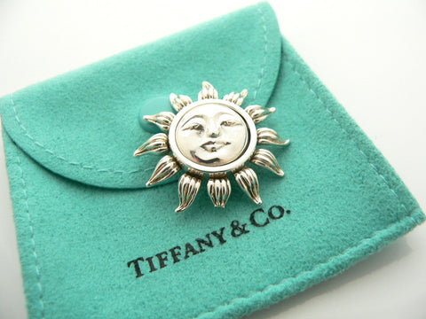 Tiffany & Co Sun Pin Nature Brooch Love Gift Pouch You are my Sunshine Statement
