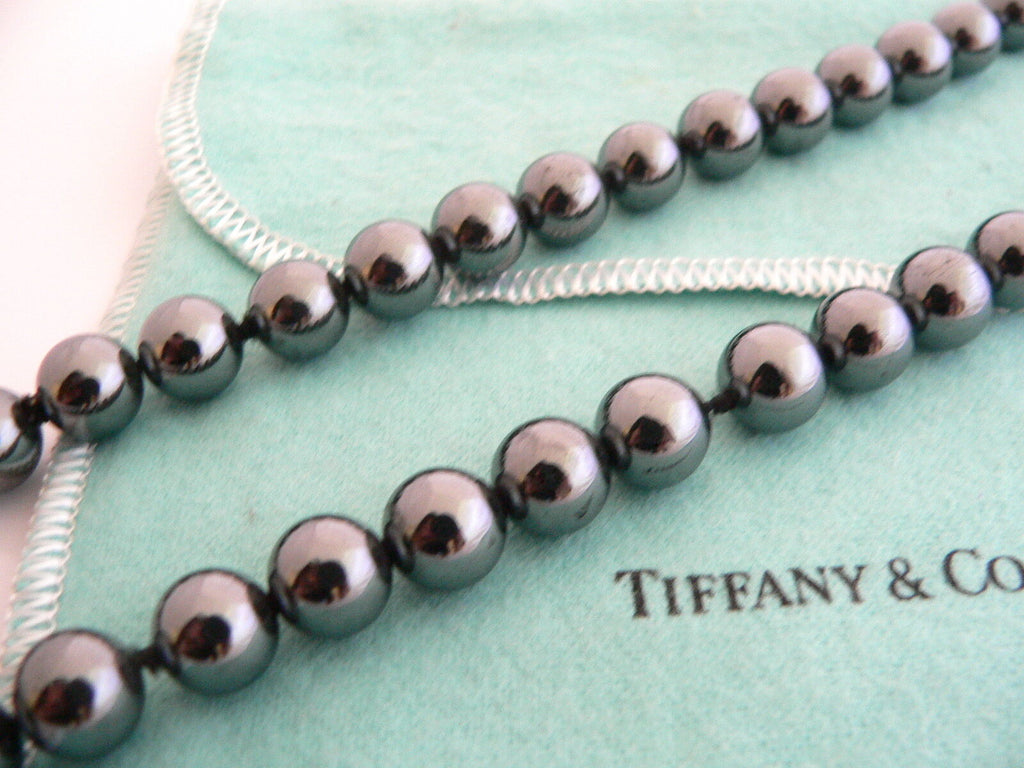 Tiffany hematite necklace store