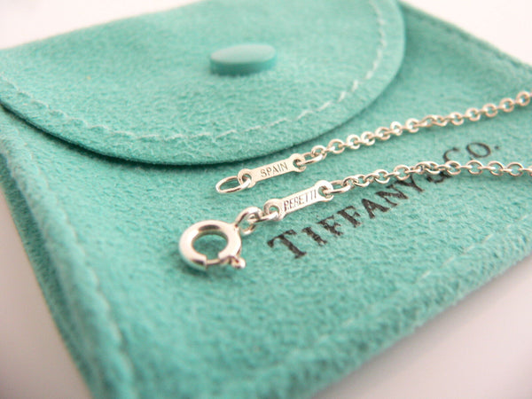 Tiffany & Co Snake Necklace Pendant Charm Chain Rare Gift Pouch Love Peretti