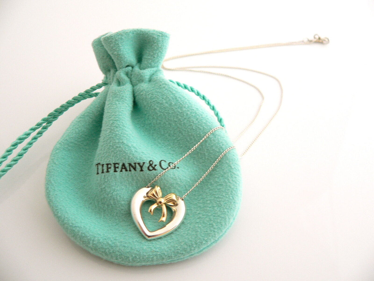 ■ENGBROX■ tweed heart ribbon necklace EBNL24021 □ENGBROX□ tweed heart ribbon necklace EBNL24021 (ENGBROX