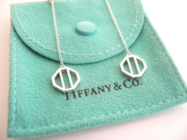 Tiffany & Co Zellige Earrings Dangling Dangle Silver Studs Picasso Gift Love Art