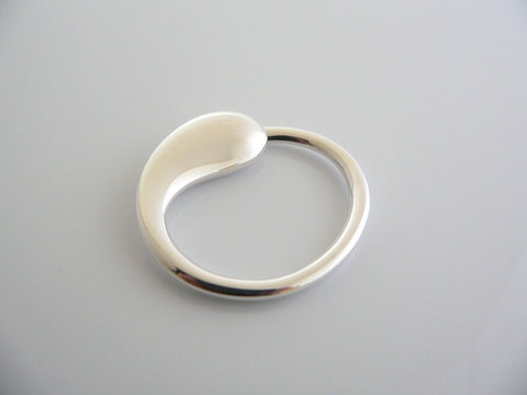 Tiffany & Co Silver Peretti Eternal Circle Key Ring Keychain Keyring Gift Love