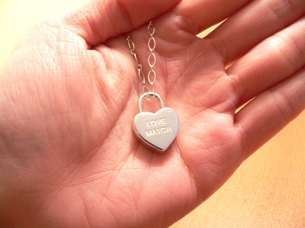 Tiffany & Co Love Neckace Heart Padlock Pendant Charm Chain Love Match T and Co