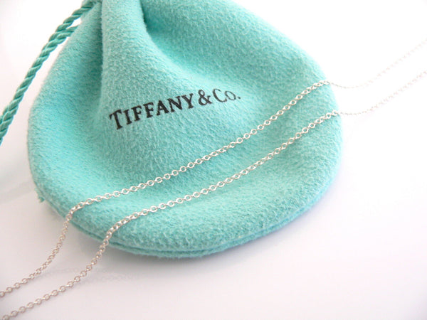 Tiffany & Co Silver Large Rock Crystal Open Heart Necklace Pendant Gift Pouch