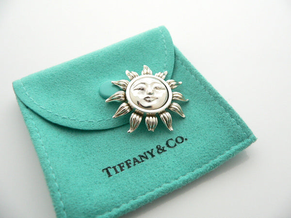 Tiffany & Co Sun Pin Nature Brooch Love Gift Pouch You are my Sunshine Statement