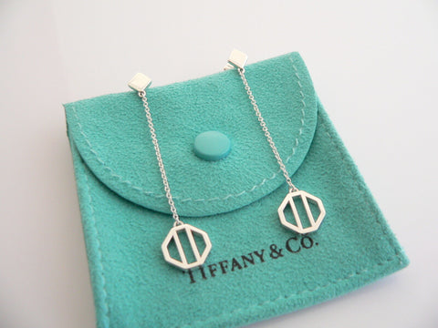 Tiffany & Co Zellige Earrings Dangling Dangle Silver Studs Picasso Gift Love Art