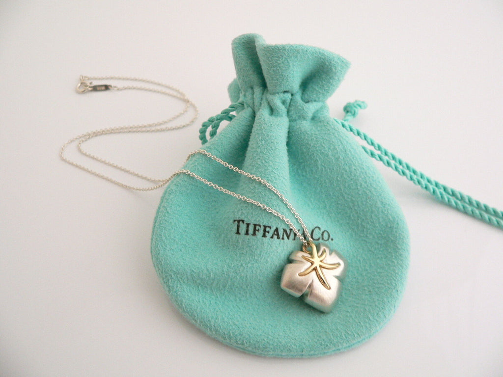 Tiffany & Co. Sterling Silver Four Leaf Clover Necklace | EBTH