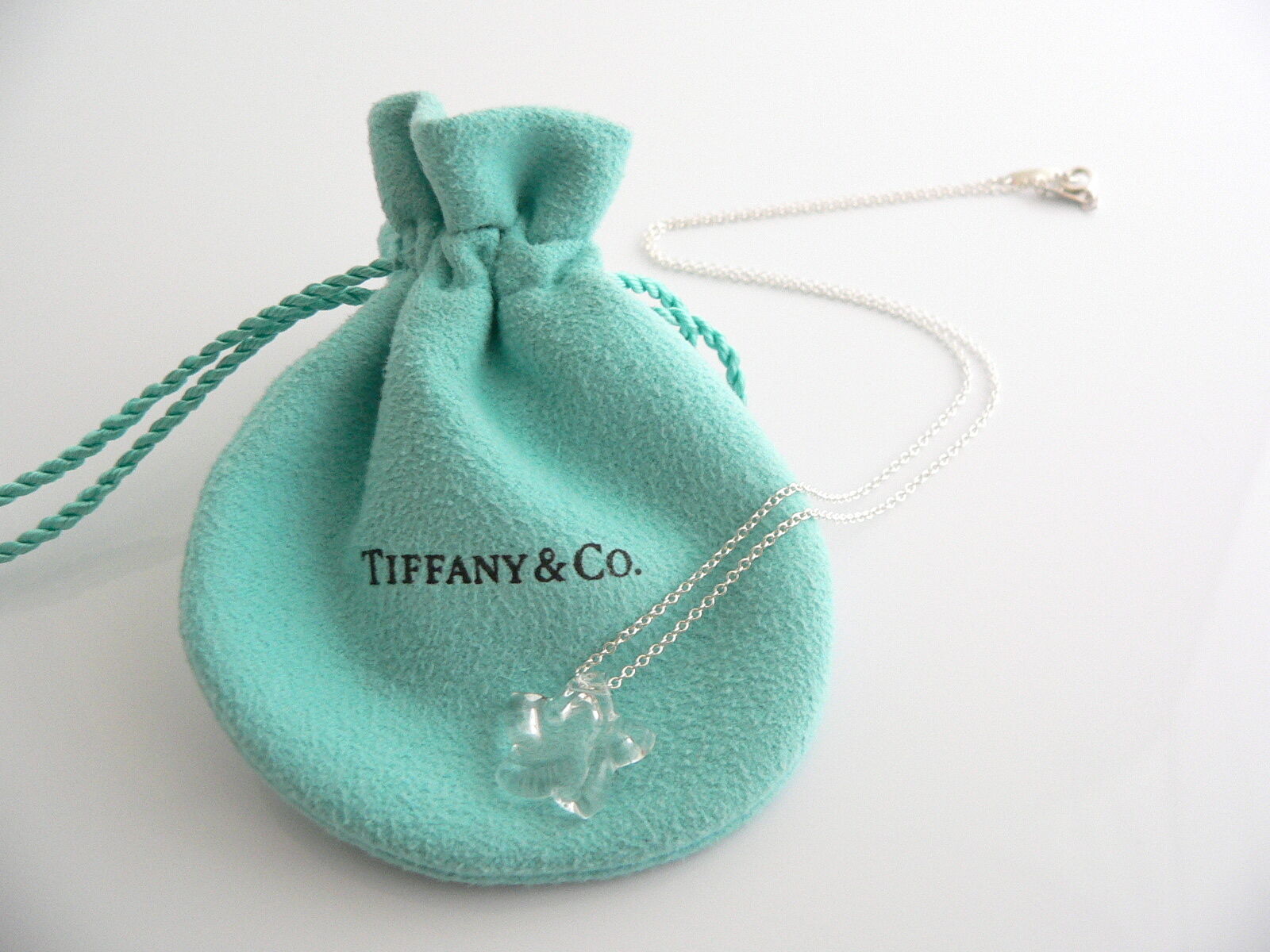 Tiffany crystal best sale necklace