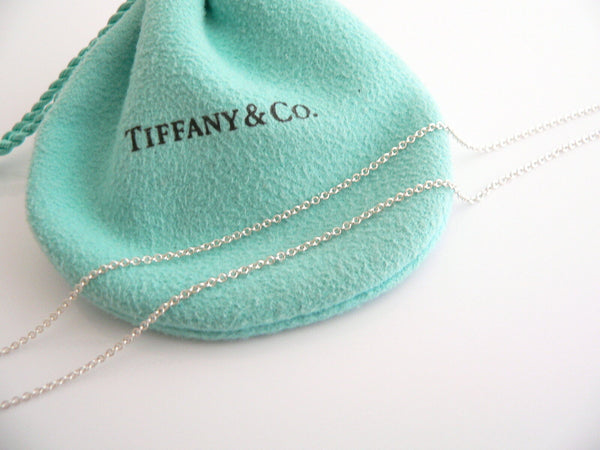 Tiffany & Co Silver Diamond Heart Necklace Pendant Charm Love Gift Picasso T Co