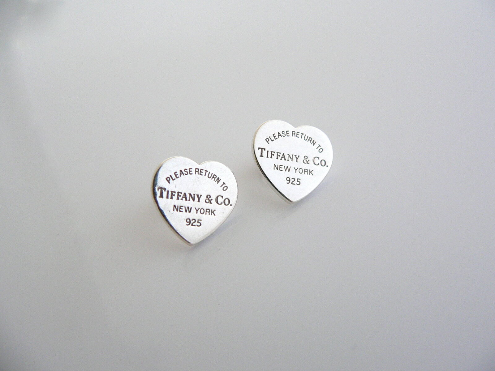 Tiffany and Co. Heart Tag Diamond 18K Rose Gold Stud Earrings at 1stDibs |  tiffany rose gold heart earrings, gold tiffany earrings, tiffany & co  earrings