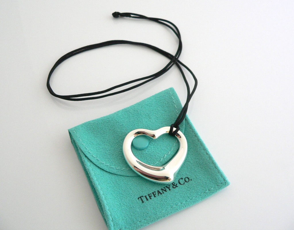 Elsa Peretti® Open Heart Pendant in Sterling Silver | Tiffany & Co.